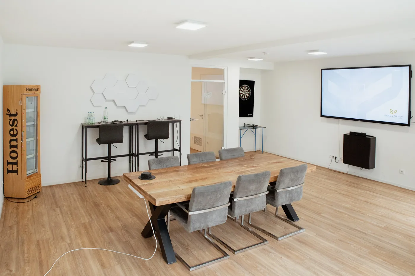 Besprechungsraum im Büro von EigenBlut Consulting in Mannheim